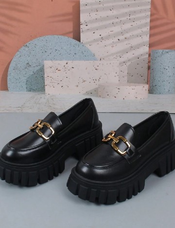 Mocasini SHEIN, negru