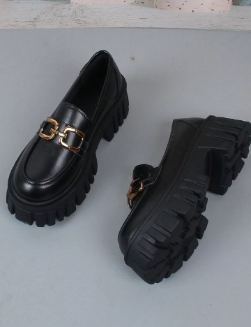 Mocasini SHEIN, negru