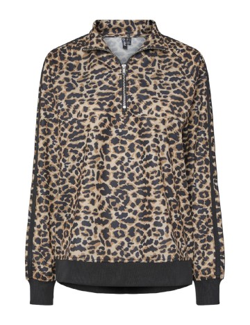 Bluza Pieces, animal print