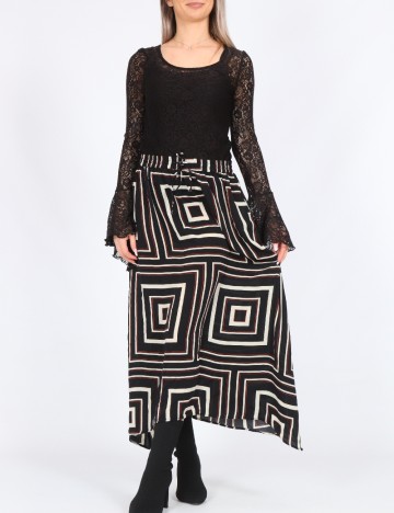 Fusta Vero Moda, negru