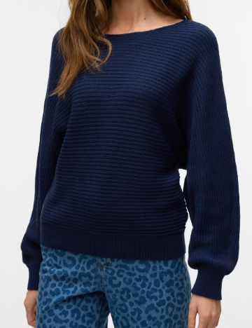 Bluza Vero Moda, bleumarin