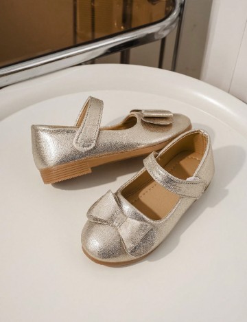 Pantofi Shein Kids, auriu