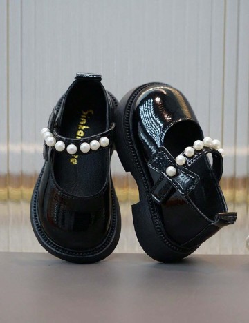 Pantofi Shein Kids, negru