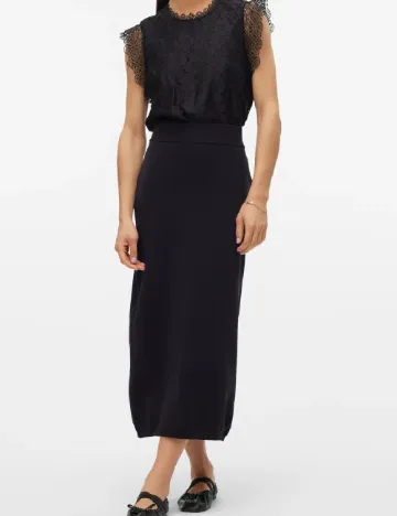 Fusta Vero Moda, negru Negru