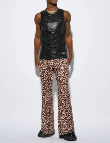 Pantaloni SHEIN, animal print Animal print