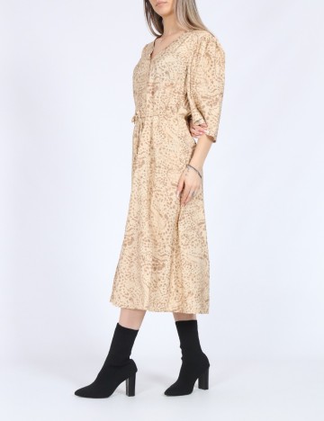 Rochie medie Vero Moda, crem