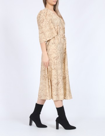 Rochie medie Vero Moda, crem