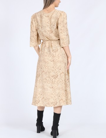 Rochie medie Vero Moda, crem