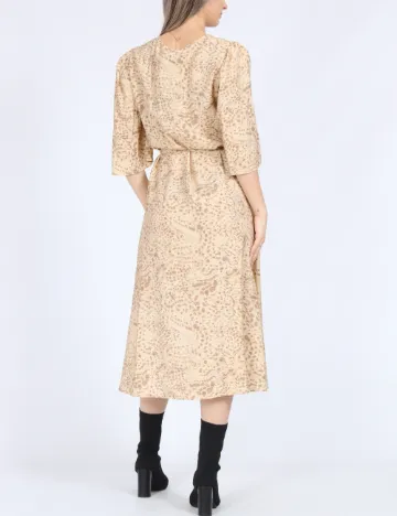 Rochie medie Vero Moda, crem