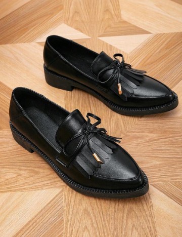 Mocasini SHEIN, negru