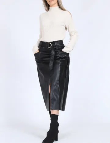 Fusta Vero Moda, negru Negru