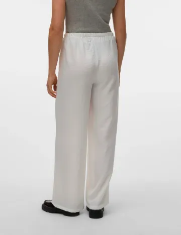 Pantaloni Vero Moda, alb Alb