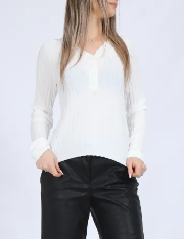 Bluza Vero Moda, alb Alb