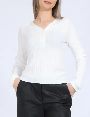 Bluza Vero Moda, alb Alb