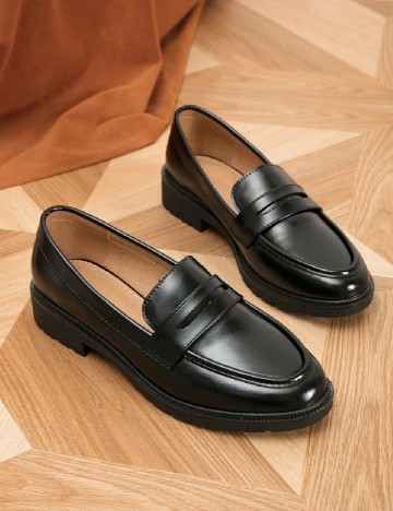 Mocasini SHEIN, negru