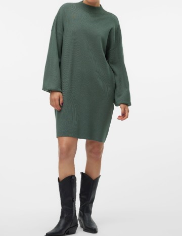 Rochie scurta Vero Moda, verde