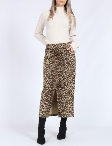 Fusta Vero Moda, animal print