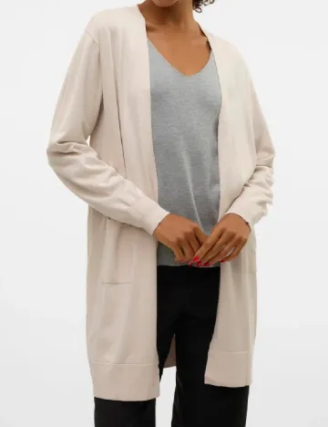 Cardigan Vero Moda, bej Crem