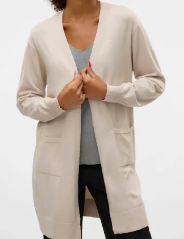 Cardigan Vero Moda, bej Crem