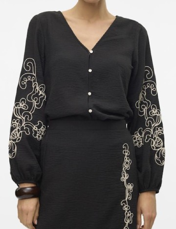 Bluza Vero Moda, negru