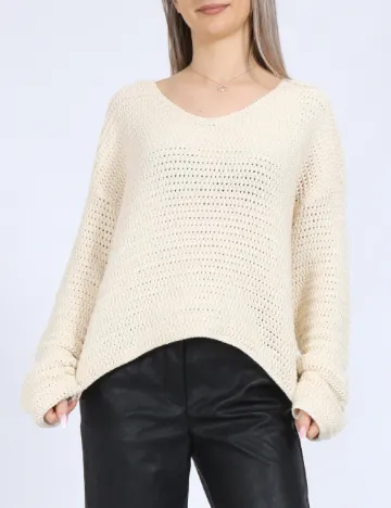 Pulover Vero Moda, crem Crem