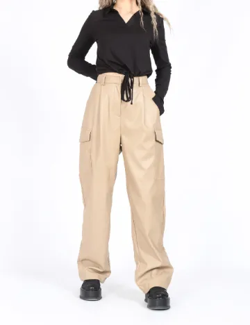 Pantaloni Vero Moda, maro Maro