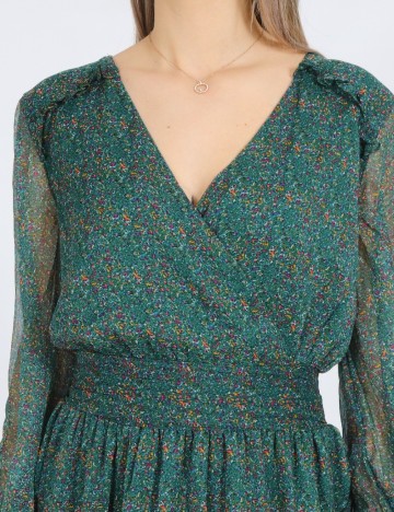 Rochie scurta Vero Moda, verde