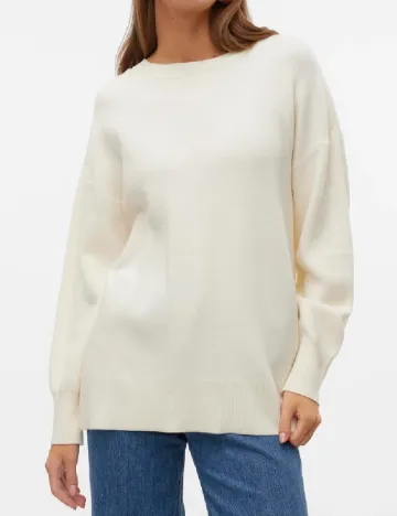 Pulover Vero Moda, crem Crem