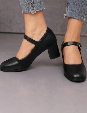 Pantofi SHEIN, negru