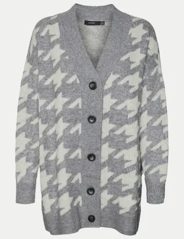 Cardigan Vero Moda, gri Gri