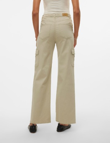 Pantaloni Vero Moda, bej