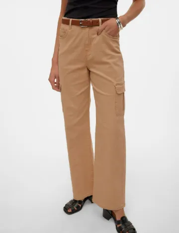 Pantaloni Vero Moda, maro Maro