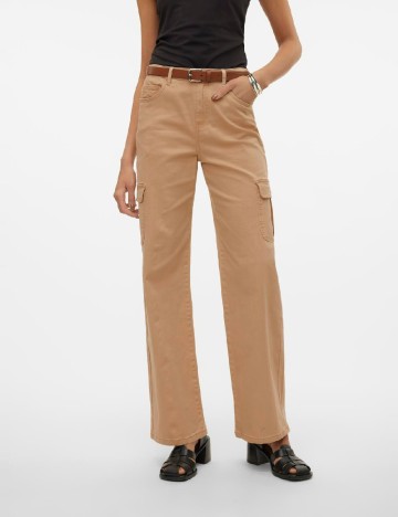 Pantaloni Vero Moda, maro