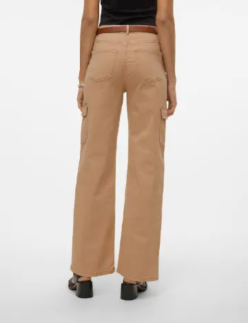 Pantaloni Vero Moda, maro Maro