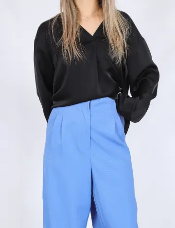 Pantaloni Vero Moda, albastru Albastru