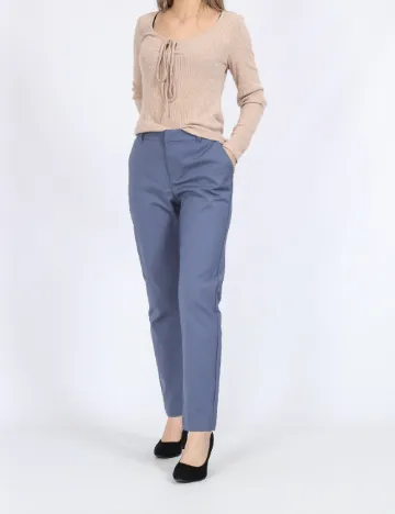 Pantaloni Vero Moda, albastru Albastru