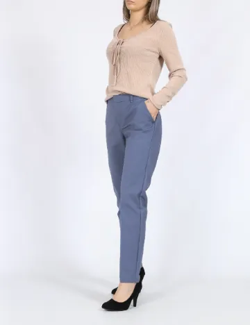 Pantaloni Vero Moda, albastru Albastru