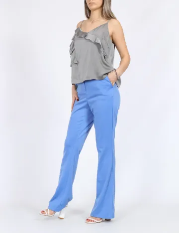 Pantaloni Vero Moda, albastru Albastru