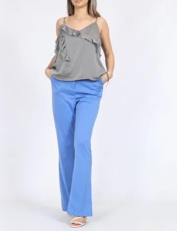 Pantaloni Vero Moda, albastru Albastru