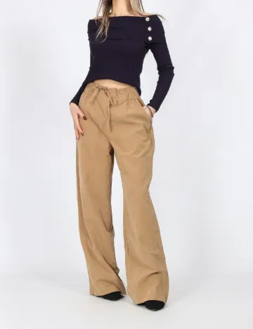 Pantaloni Vero Moda, maro Maro