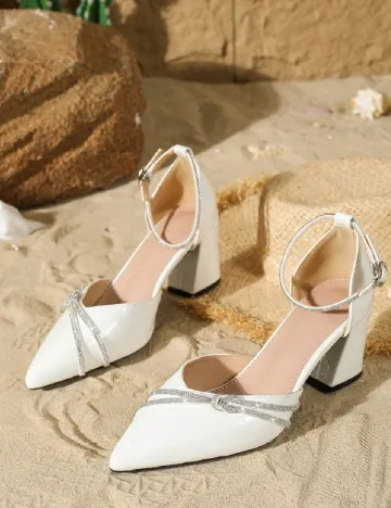 Pantofi SHEIN, alb Alb