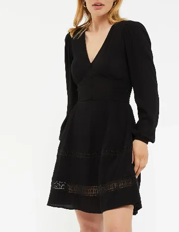 Rochie scurta Pimkie, negru Negru