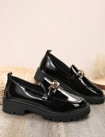 Mocasini SHEIN, negru