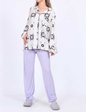 Bluza de pijama Vero Moda, crem