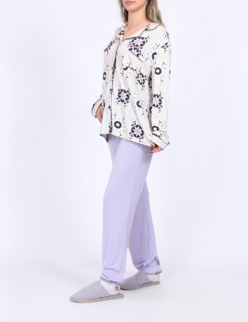 Bluza de pijama Vero Moda, crem