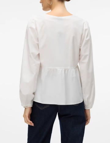 Bluza Vero Moda, alb