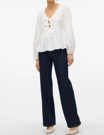 Bluza Vero Moda, alb