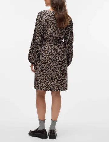 Rochie scurta Vero Moda Maternity, animal print Animal print