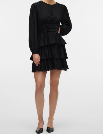 Rochie scurta Vero Moda, negru