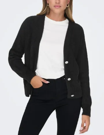 Cardigan Only, negru Negru